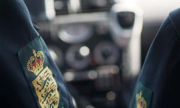 Glæde hos politiet