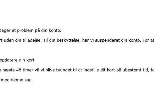 Nets advarer – ny svindelmail i omløb!