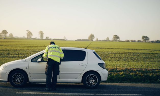 Politiet tjekker, om du har selen på!