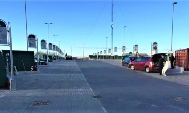 Politihjemmeværnet bistår politiet med trafikregulering ved genbrugspladser!