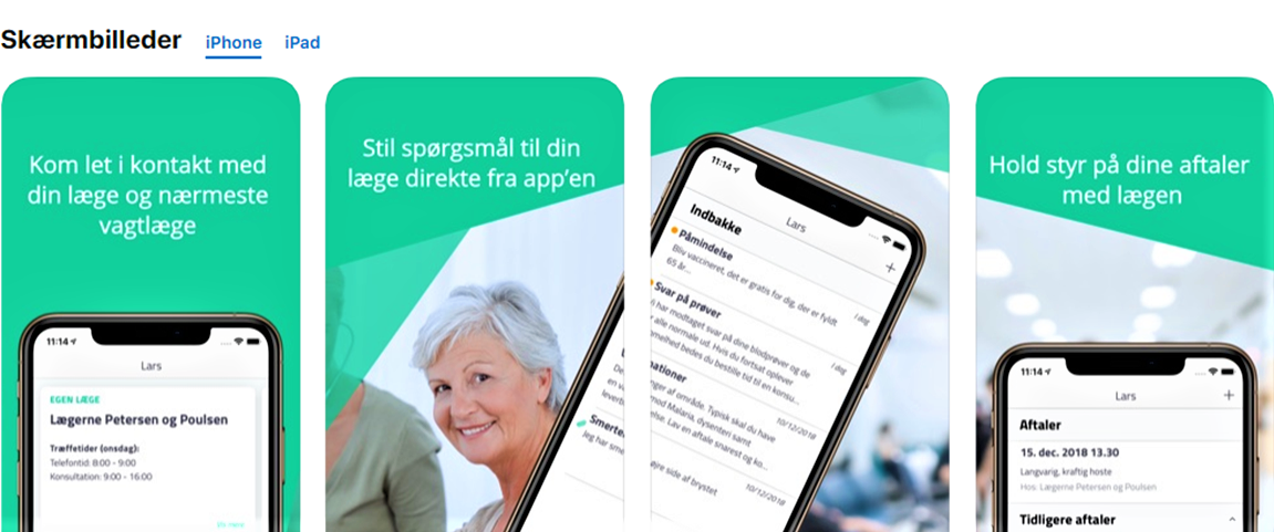 Rekordmange danskere downloader læge app!