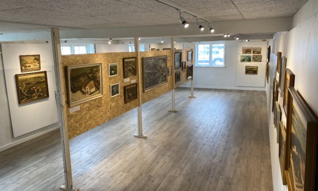 Ny udstilling: Bramming set lidt fra oven!