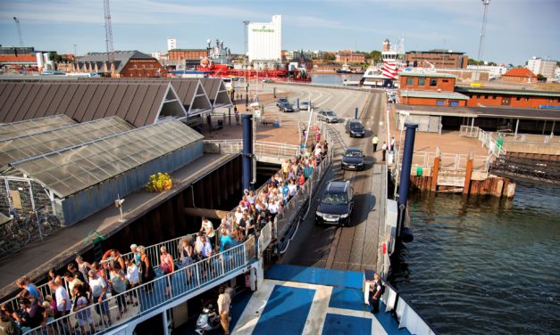 Knap en million passagerer sejlede gratis i juli!