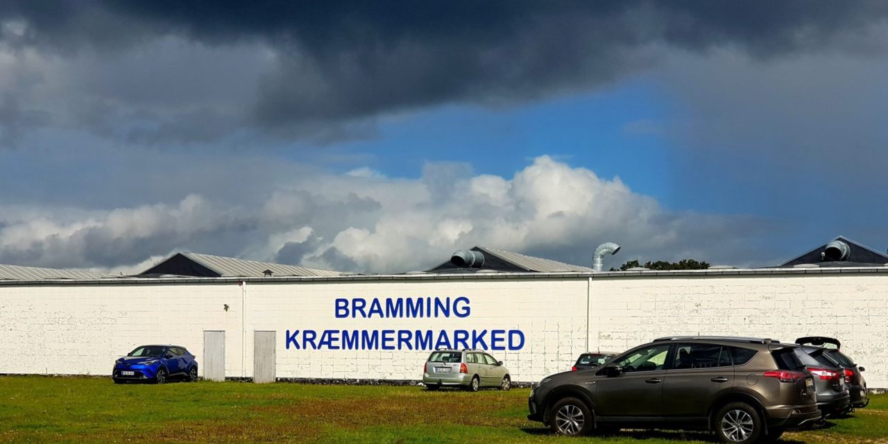 Tunge skyer over Bramming Kræmmermarked!