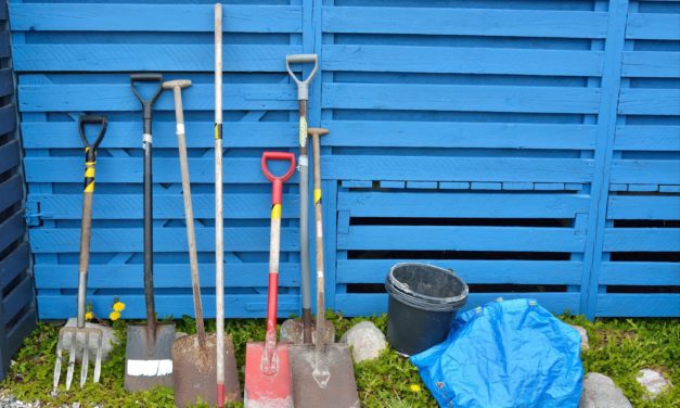Så er det fugtige vejr her – sådan passer du på skurets redskaber!