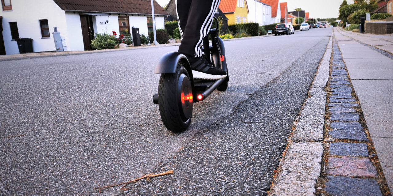 Flere bruger elektriske løbehjul til at komme rundt i byerne!