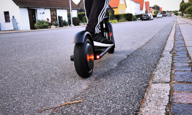 Flere bruger elektriske løbehjul til at komme rundt i byerne!