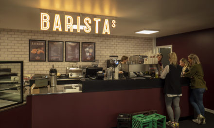 Baristas Coffee shop bliver landkrabbe!