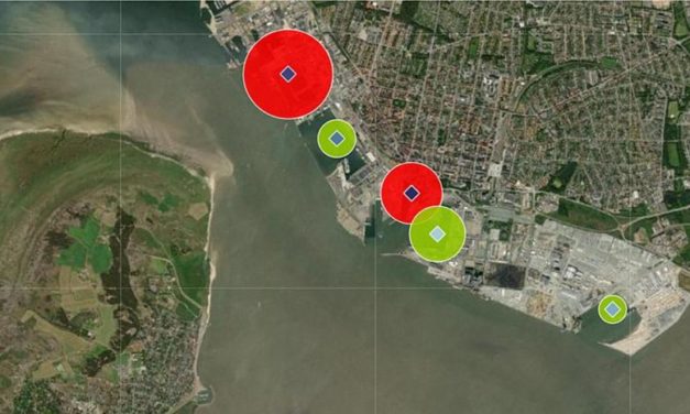 Digital sladrehank på Esbjerg Havn!