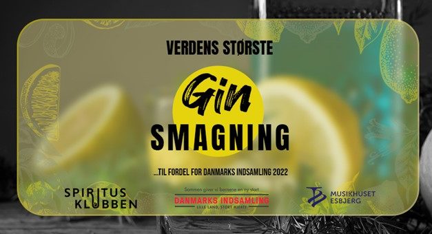 Kom og vær med til at slå verdensrekorden i ginsmagning i Musikhuset Esbjerg!