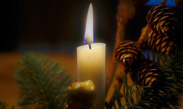 Julelys og håndsprit er en brandfarlig kombination!