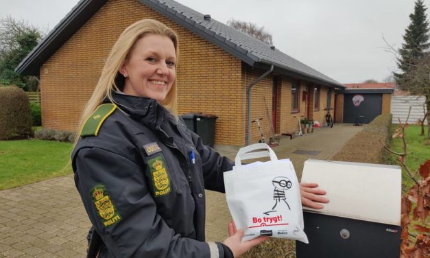 Politiet går i indbrudstyvenes fodspor!