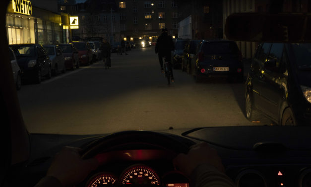 For mange cykler uden lys i mørket!