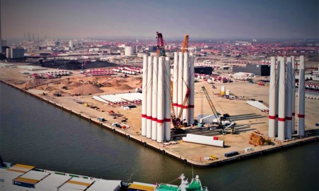 Esbjerg Havn vil bygge anlæg til at samle kæmpevindmøller!