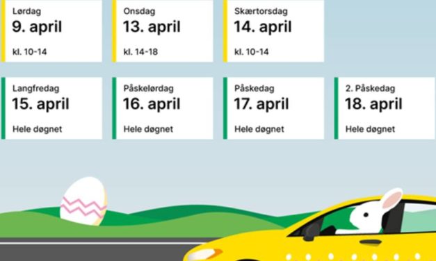 Forvent tæt trafik i påsken!