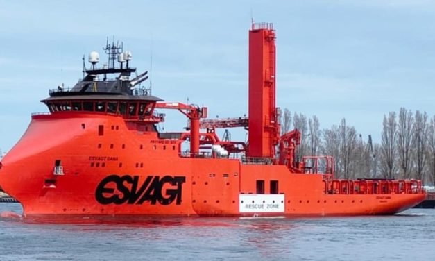 Ombygget ’Esvagt Dana’ indleder langtidskontrakt med TotalEnergies!