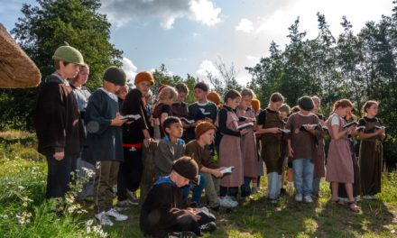 Myrthues nye Jernaldergård blev indviet i Guldager Plantage